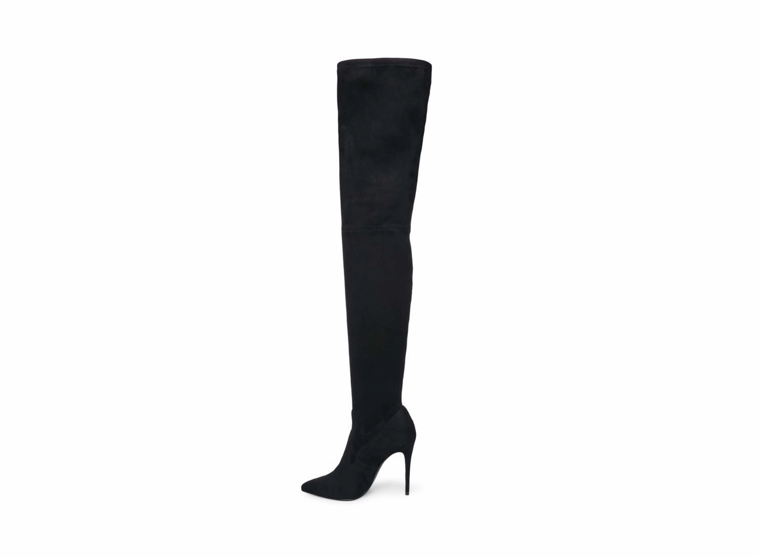 DOMINIQUE BLACK Shoe Dazzle Knee High Boots