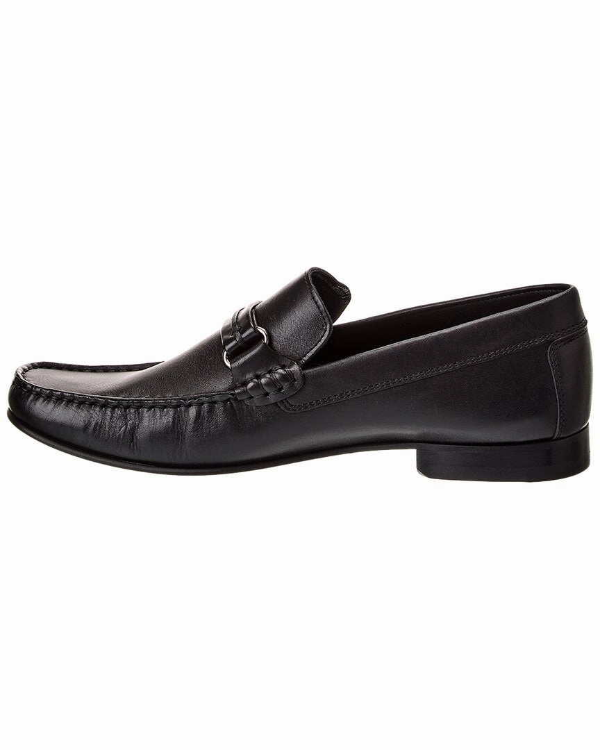 Donald Pliner Donnie Leather Loafer Shoes Penny Loafers