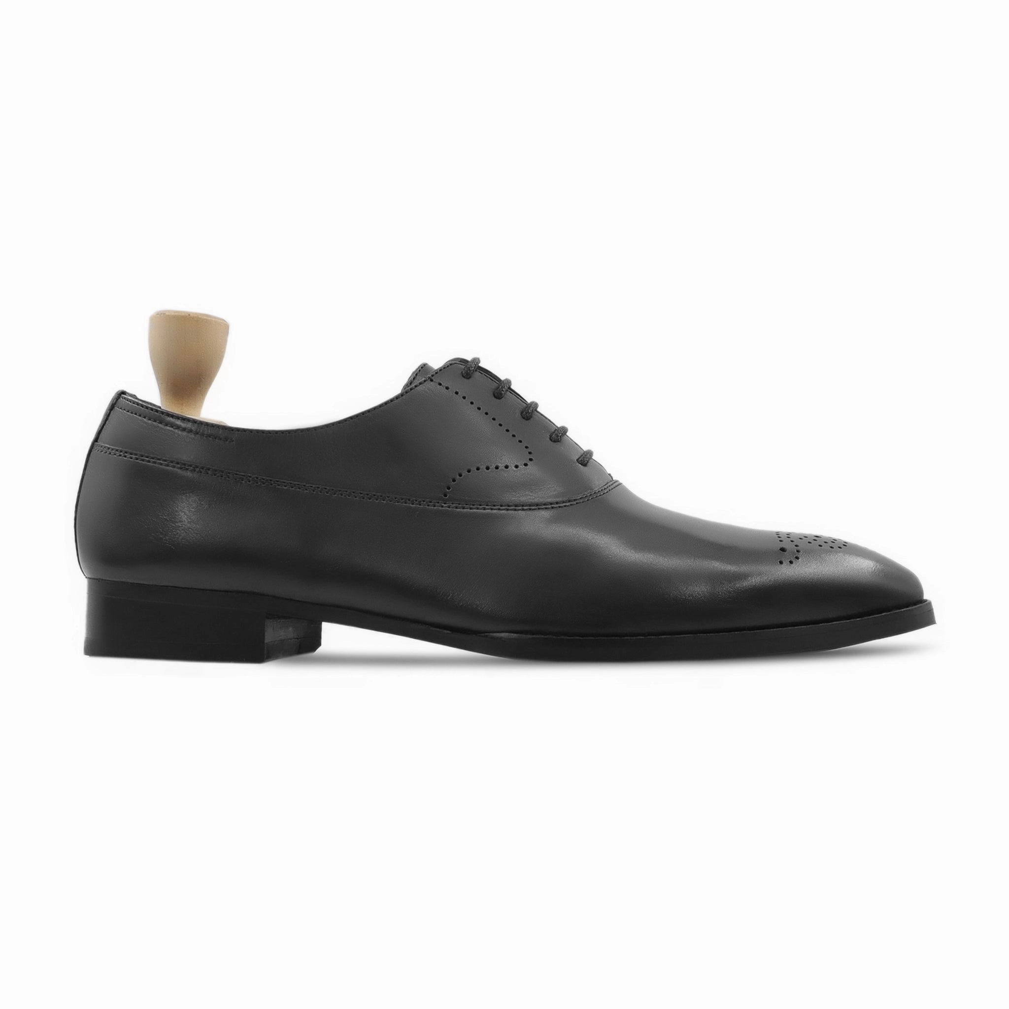Donetsk - Men's Black Calf Leather Oxford Shoe Casual Oxfords Shoes