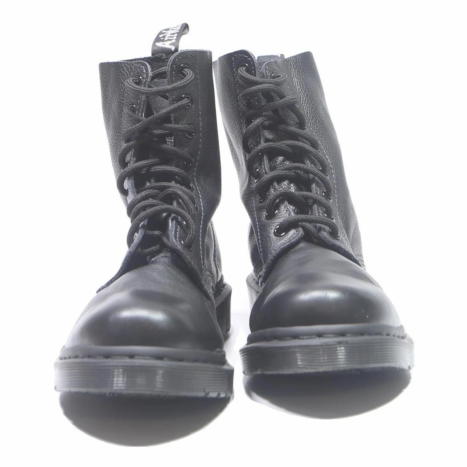 DR MARTENS Womens 1460 Casual Lace-Up Boots Black Leather UK 7 Classic Insulated Western Boots