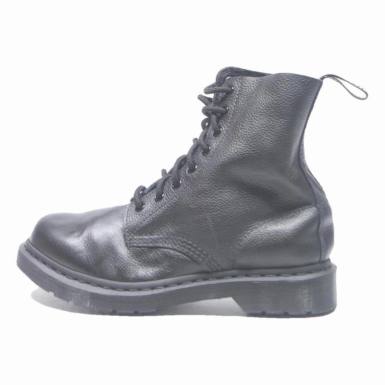 Elephant Hide Boots DR MARTENS Womens 1460 Casual Lace-Up Boots Black Leather UK 7 Classic