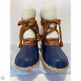 Boots Rain By Clothes Mentor In Navy, Size: 10 Rain Boots Paris