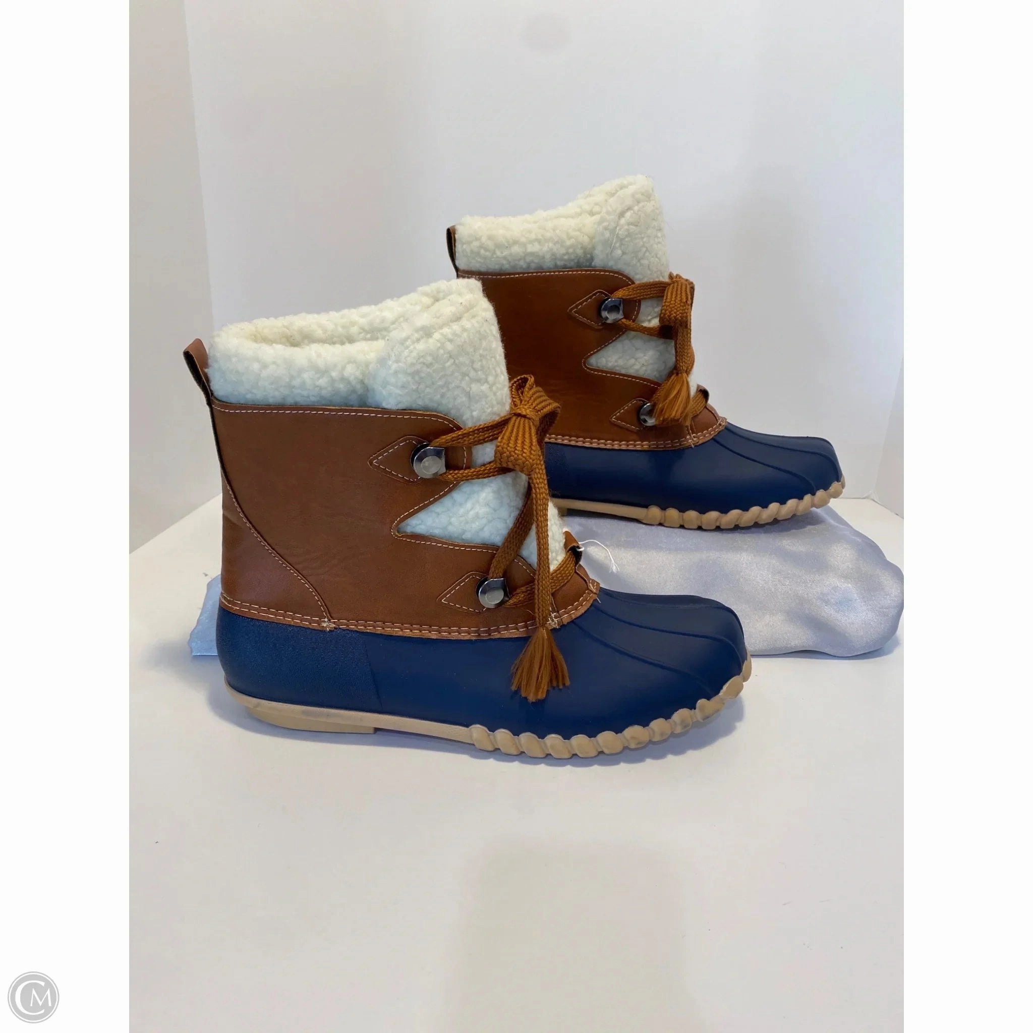 Michael Kors Rain Boots Sale Boots Rain By Clothes Mentor In Navy, Size: 10