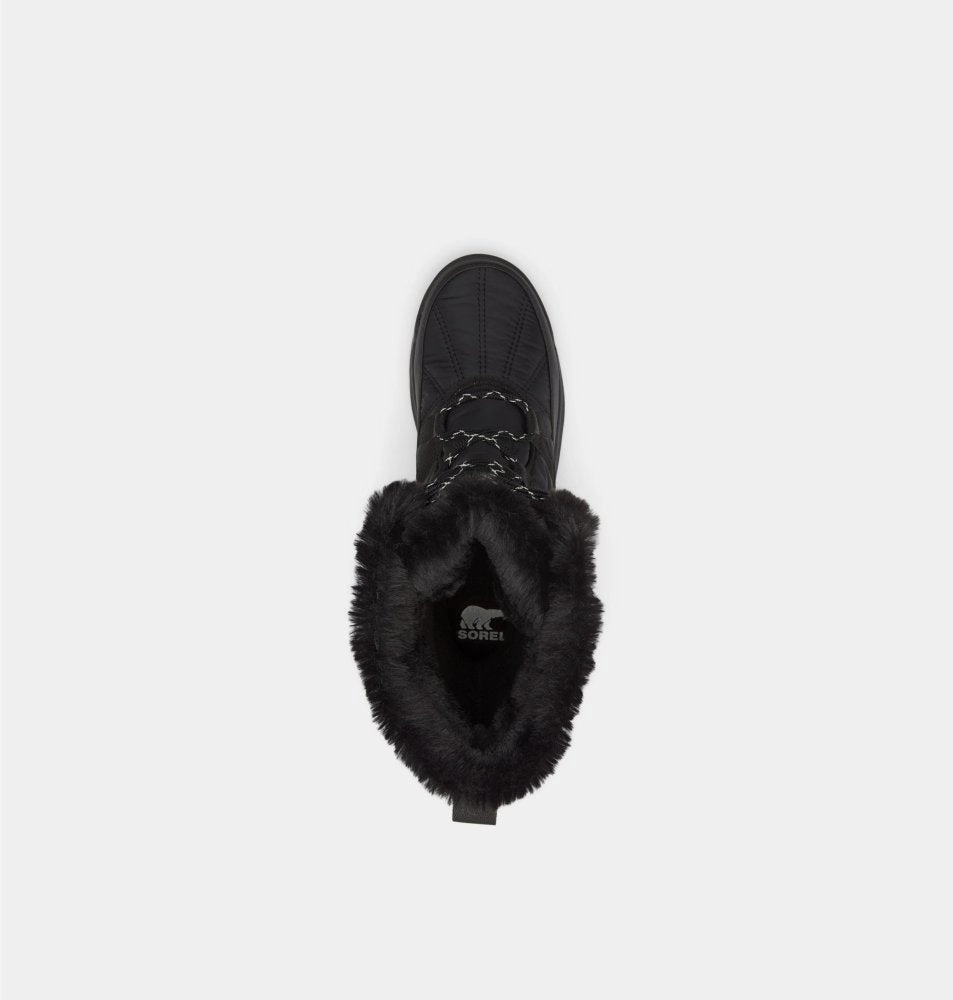 Sorel Women's Whitney II Tall Lace - Black Style And Co Snow Boots