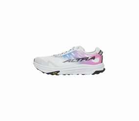 Women's SOAR X Altra Mont Blanc Carbon Trail Shoes | White/Rainbow Best Trail Shoes Plantar Fasciitis