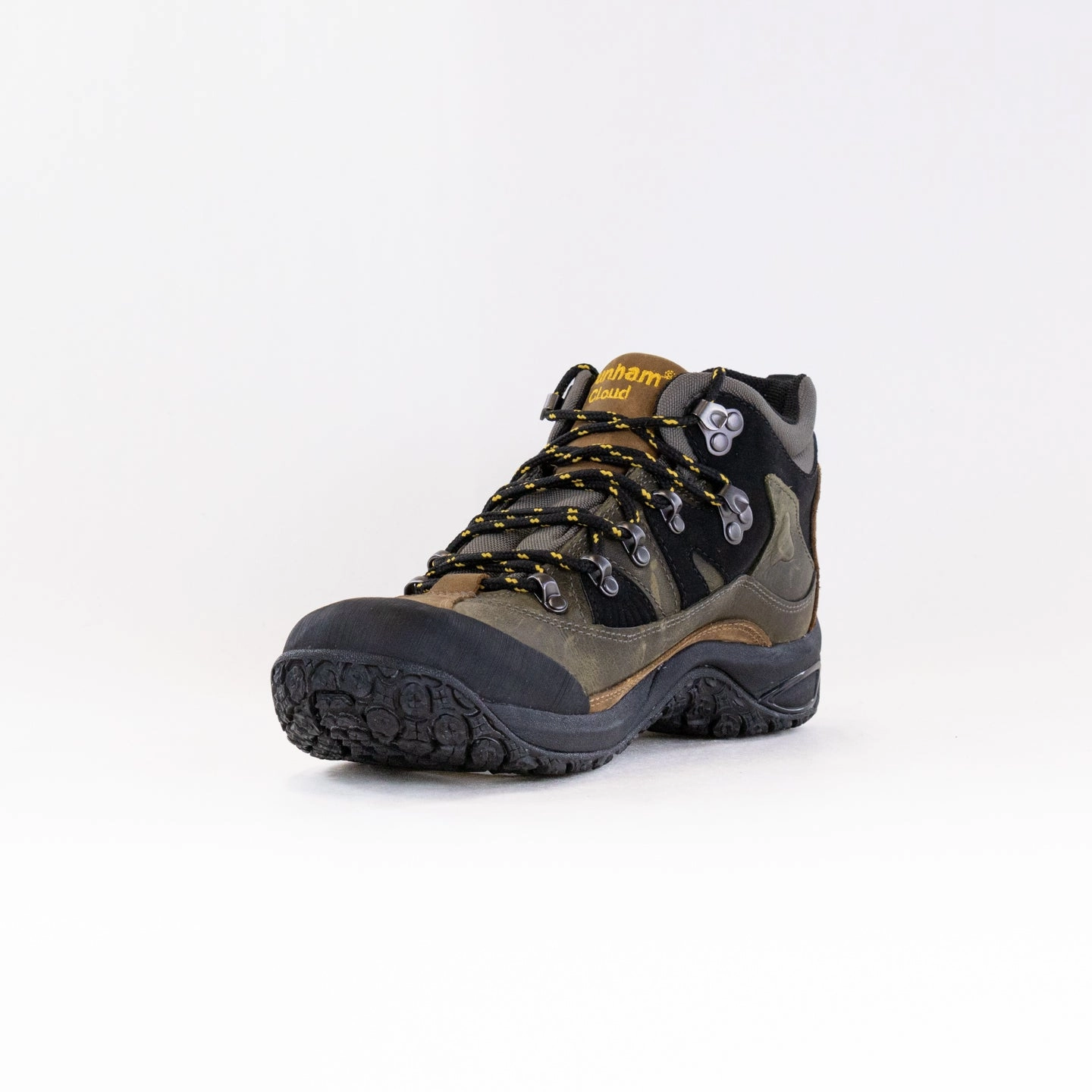 Dunham Cloud Waterproof Boot (Men's) - Green/Grey Zero Drop Winter Hiking Boots