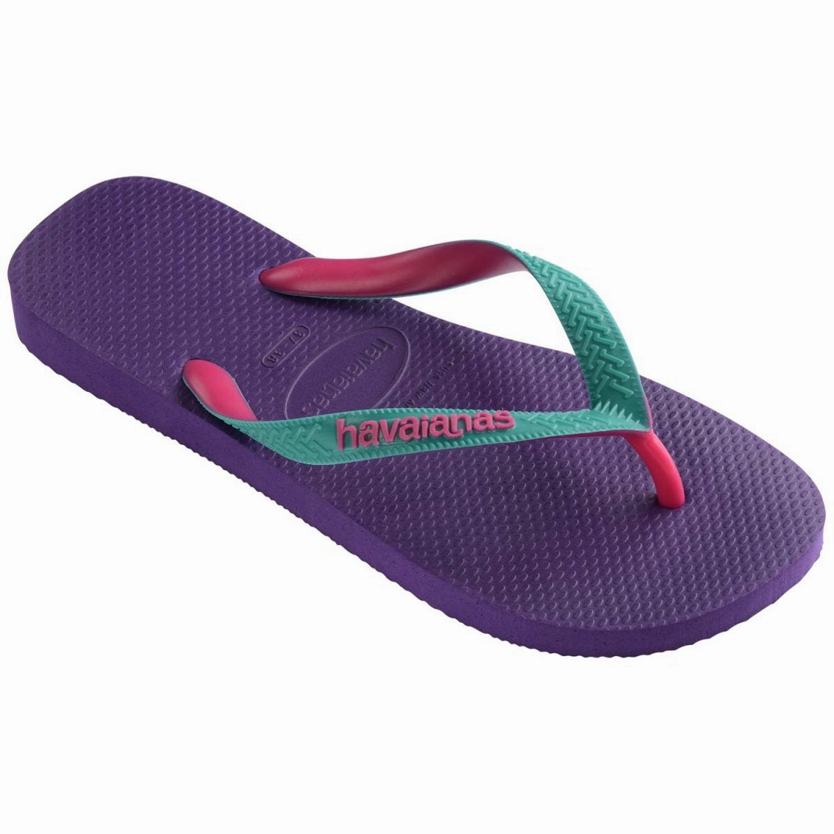 TOP MIX - NEW PURPLE Panther Flip Flops