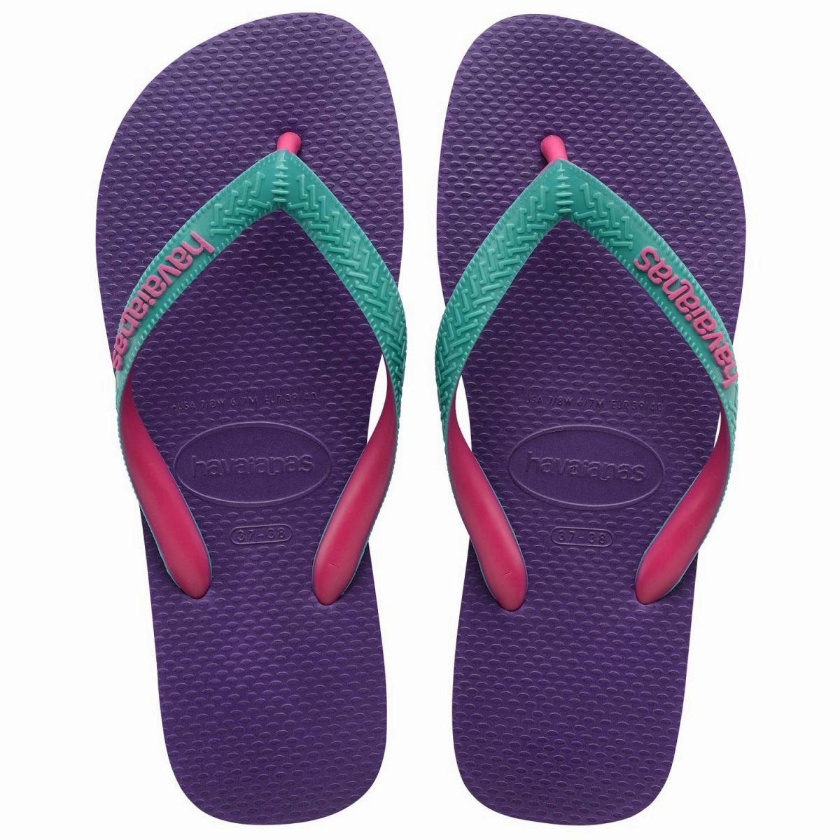 Bottle Opening Flip Flops TOP MIX - NEW PURPLE