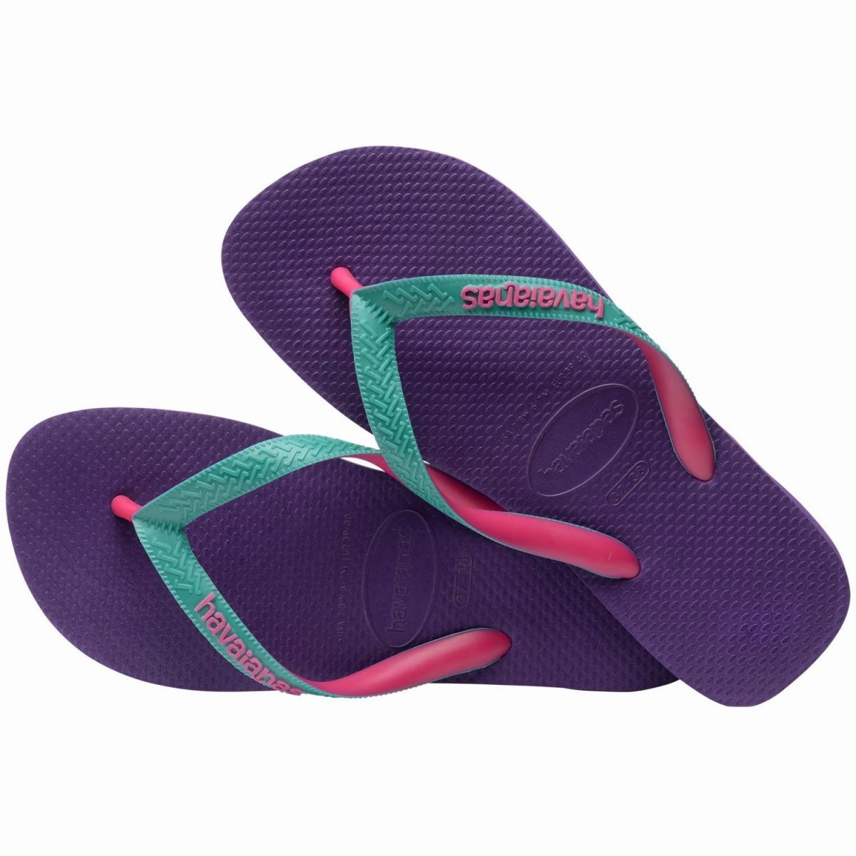 Sea Shell Flip Flops TOP MIX - NEW PURPLE