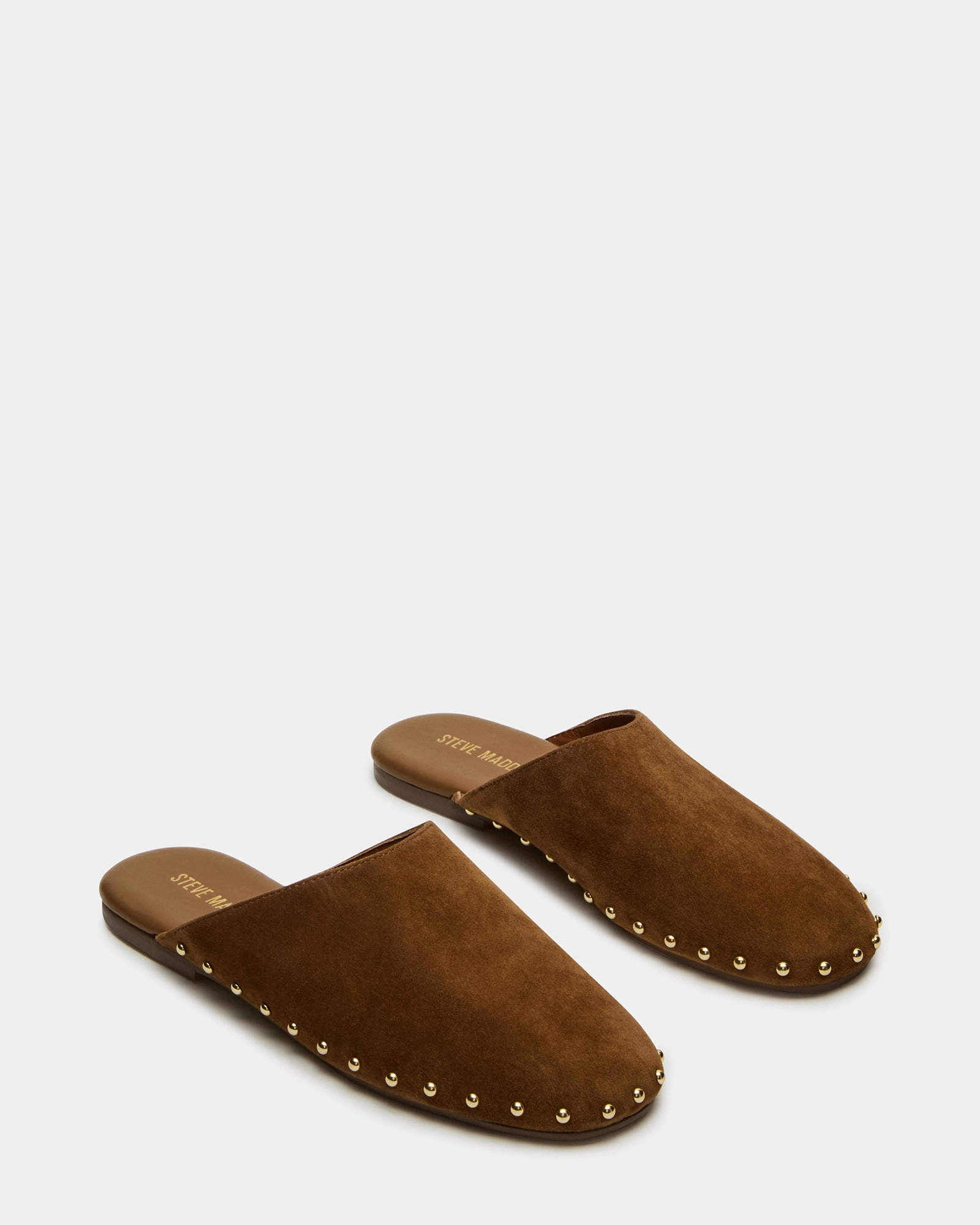 PEARSON CHESTNUT SUEDE Party Flat Shoes