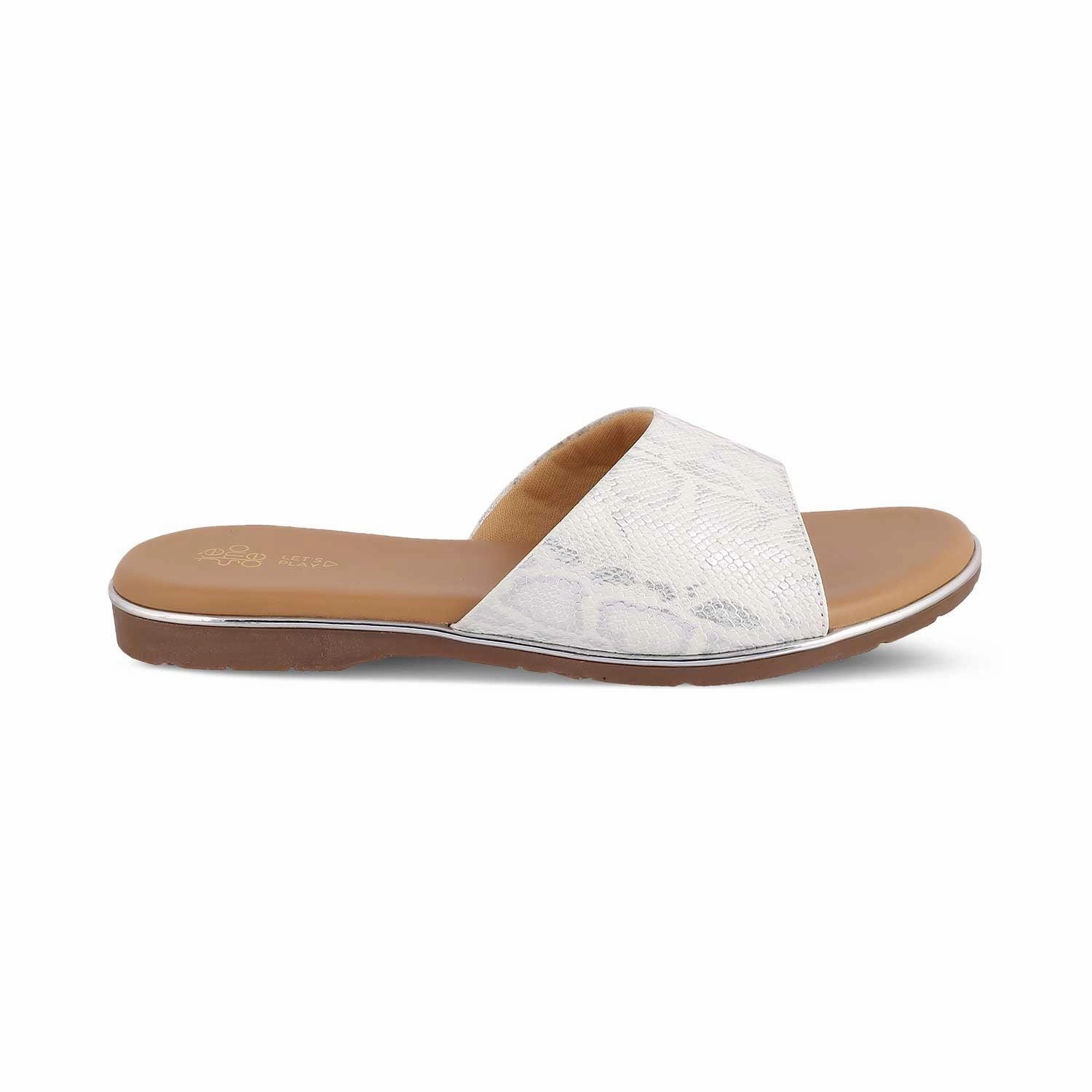 The Safad White Women's Dress Flats Tresmode Best Shoes For Standing All Day