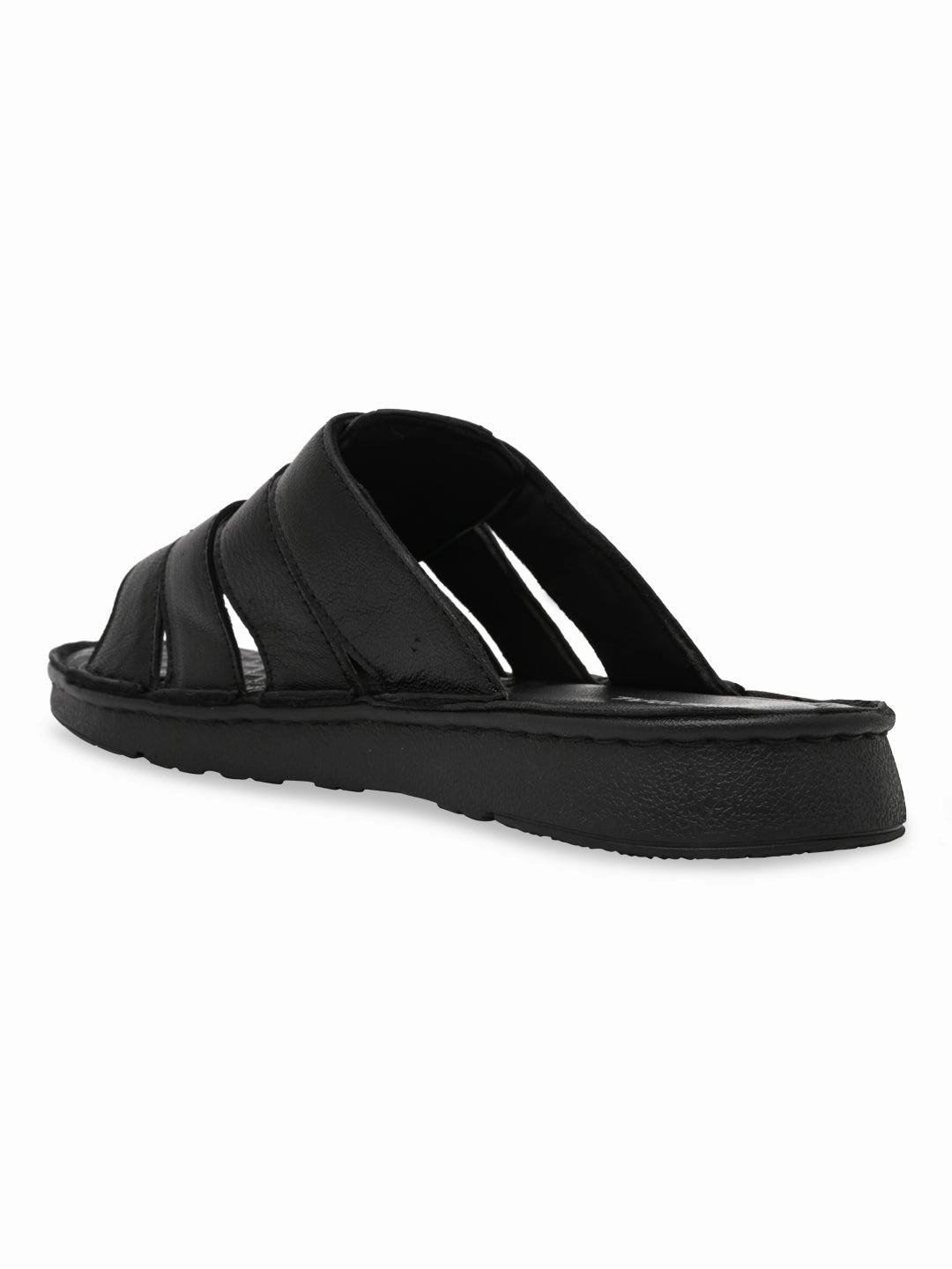 Regal Black Mens Casual Leather Sandals Clogs Sandals