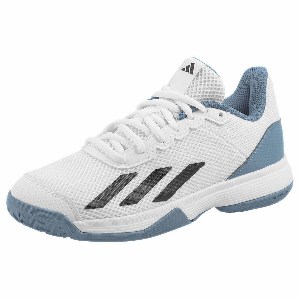 Rbx Tennis Shoes adidas Junior Courtflash K - Cloud White/Crew Blue