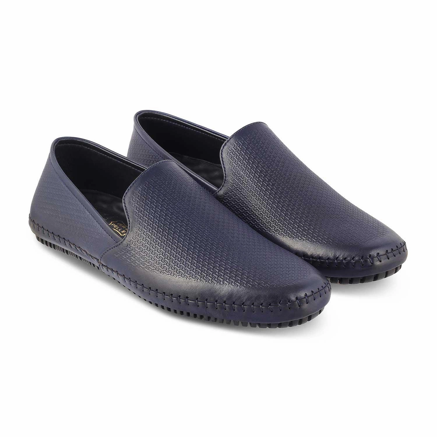 Sincerely Jules Loafers The Kslip Blue Men's Leather Loafers Tresmode