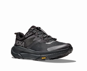 HOKA TRANSPORT BLACK MENS Best Trail Running Shoe Brands