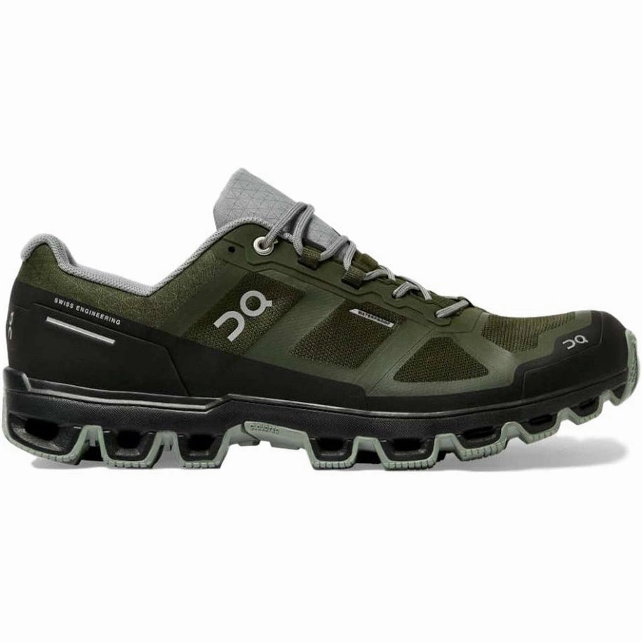 Best Waterproof Daily Shoes Men's On Cloudventure Waterproof, Fir/Lunar, 12.5 D Medium