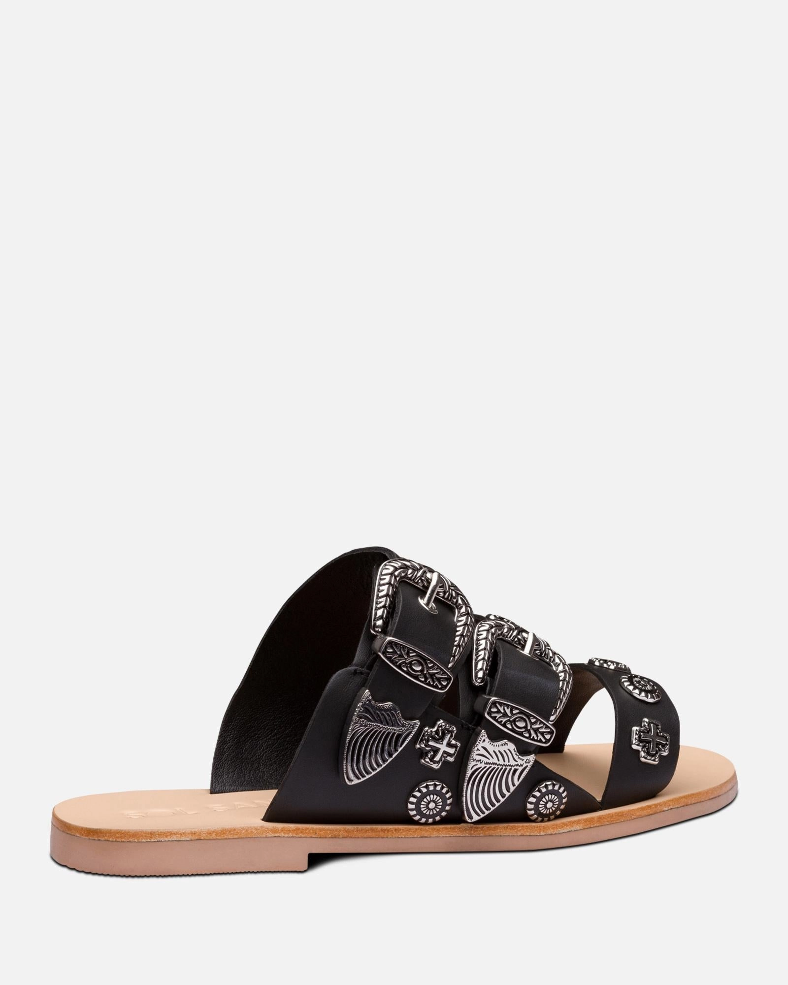 Eastwood Slide Black/Blonde Benassi Solarsoft Slide