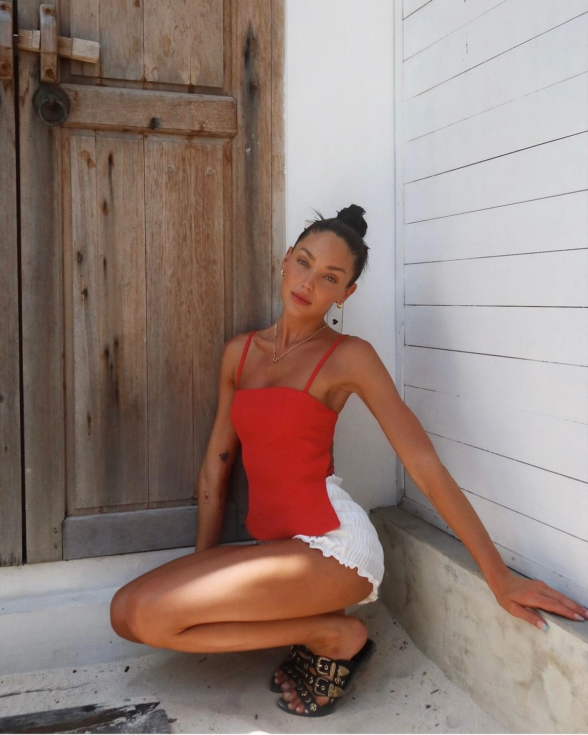 Eastwood Slide Black/Gold Emoji Slides