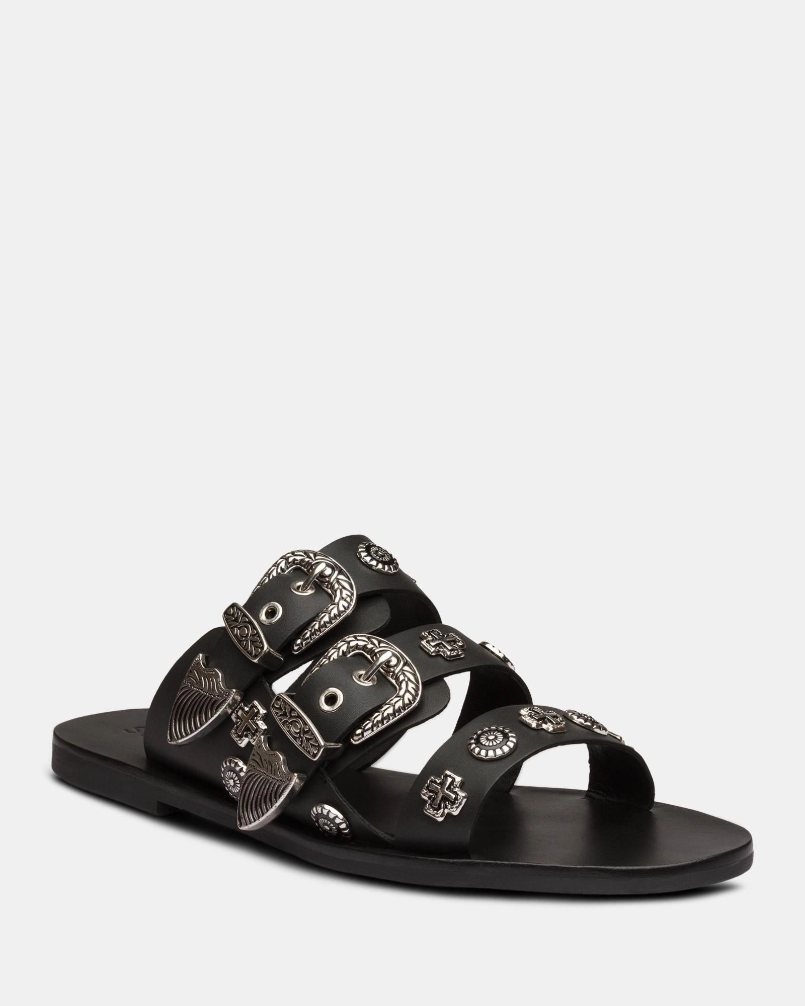 Eastwood Slide Black/Silver Uggs Slippers