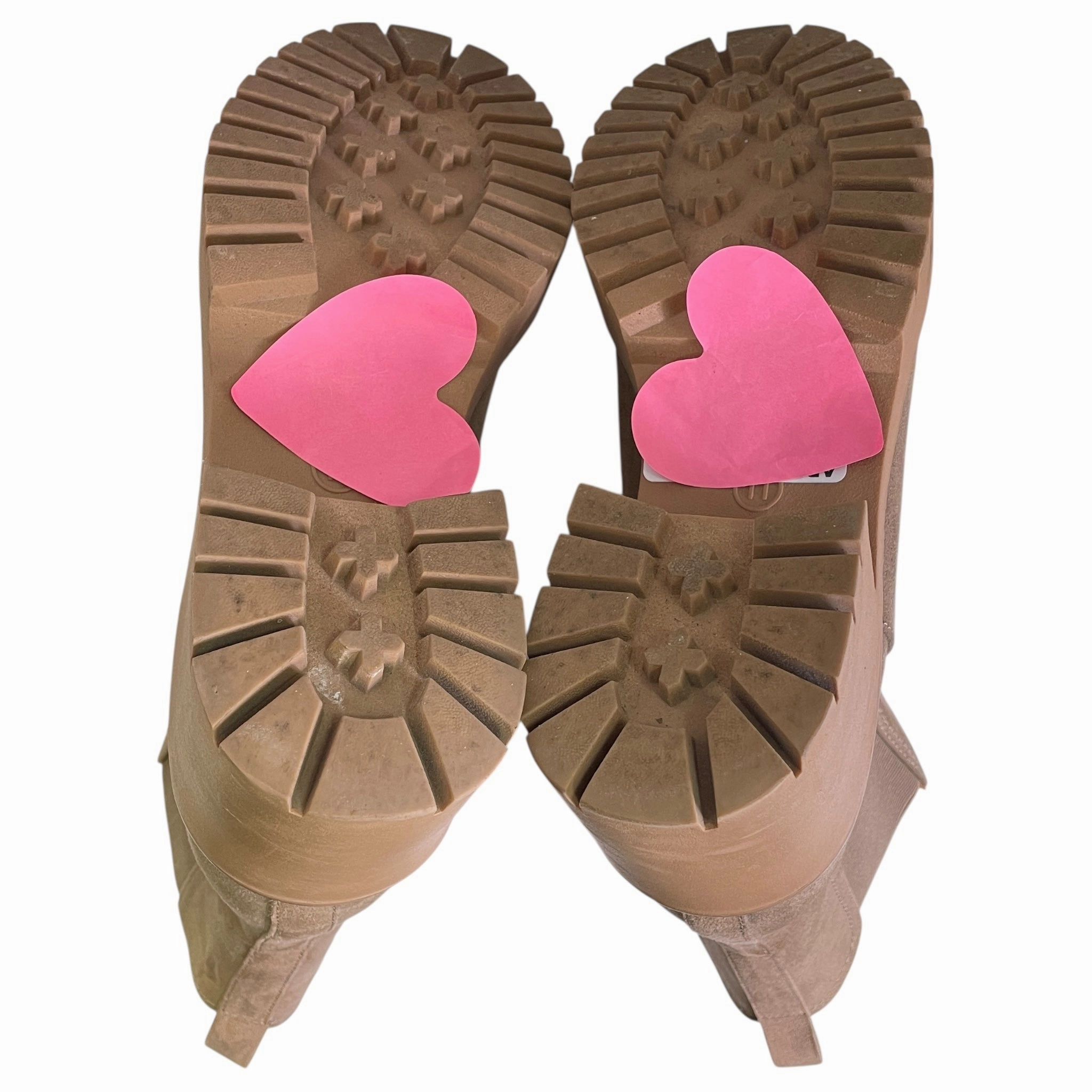 Boots Combat By Universal Thread In Tan, Size:11 Combat Boota