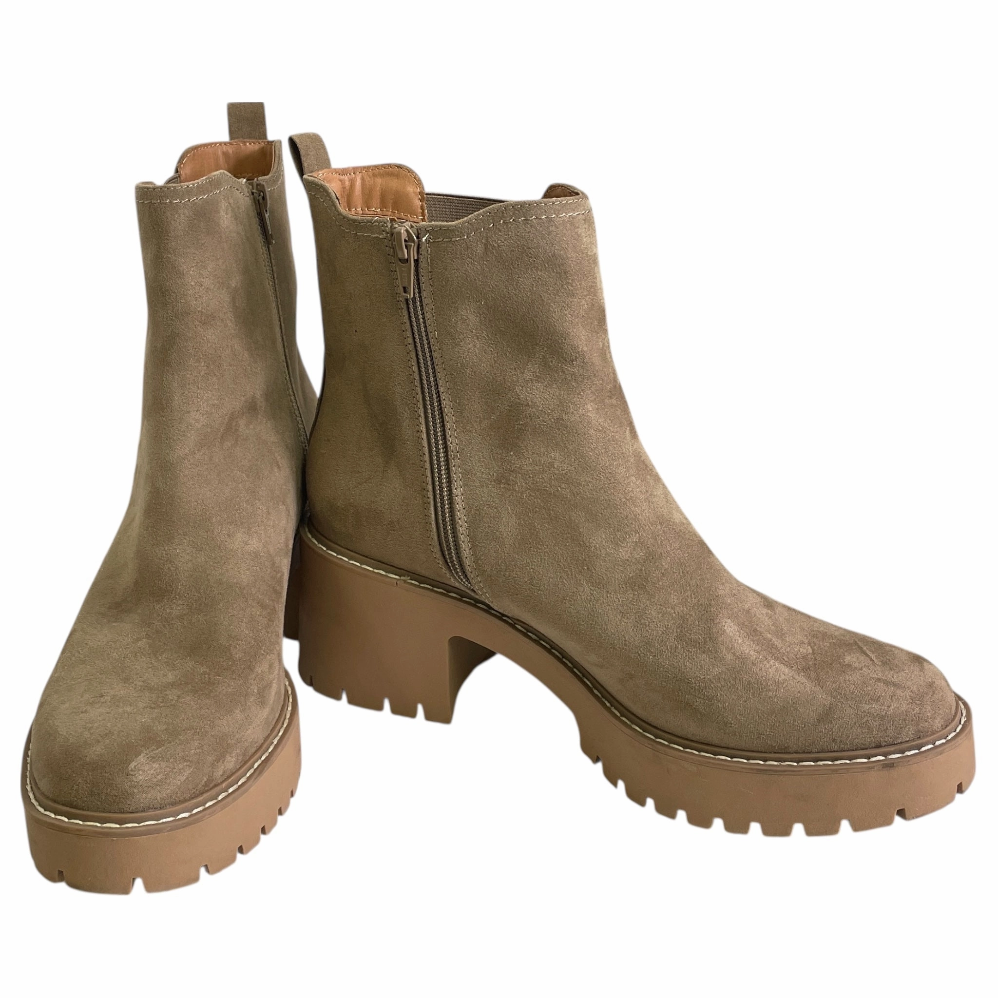 Speed Lace Combat Boot Boots Combat By Universal Thread In Tan, Size:11