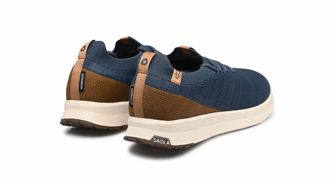 Extra Wide Golf Shoes Tsavo M 2.0 Waterproof Navy