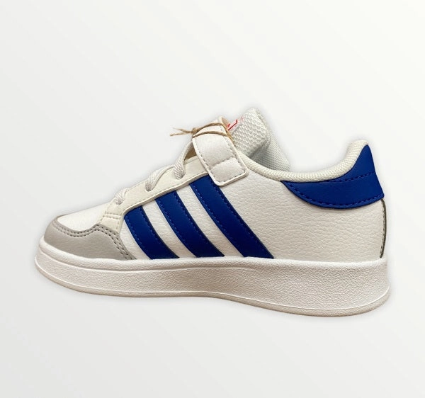 Wide Sneakers Adidas scarpa da ginnastica da bambino Breaknet C FZ0104 white-royal blue