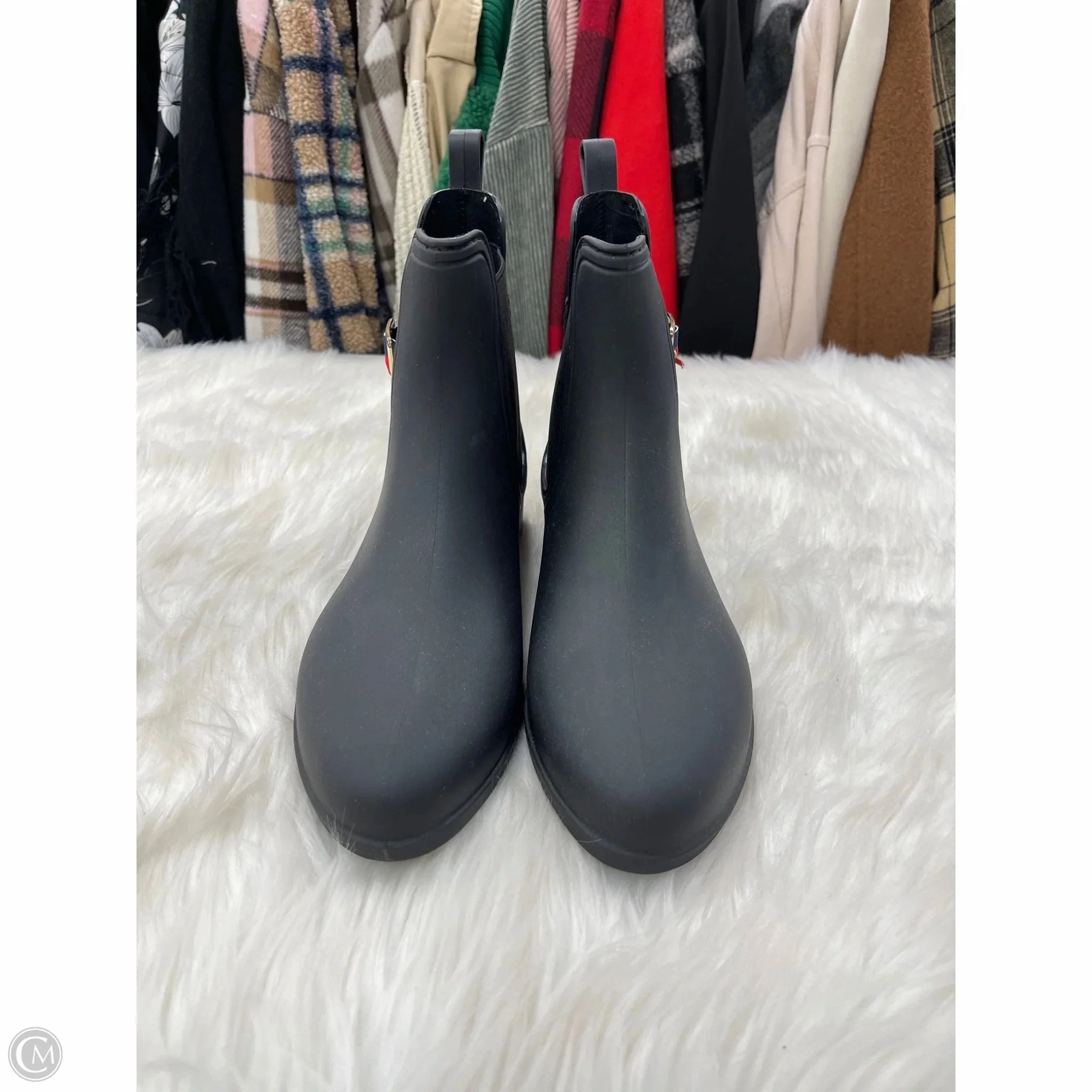 Boots Rain By Clothes Mentor In Black, Size: 9 Marc Fisher Rain Boots