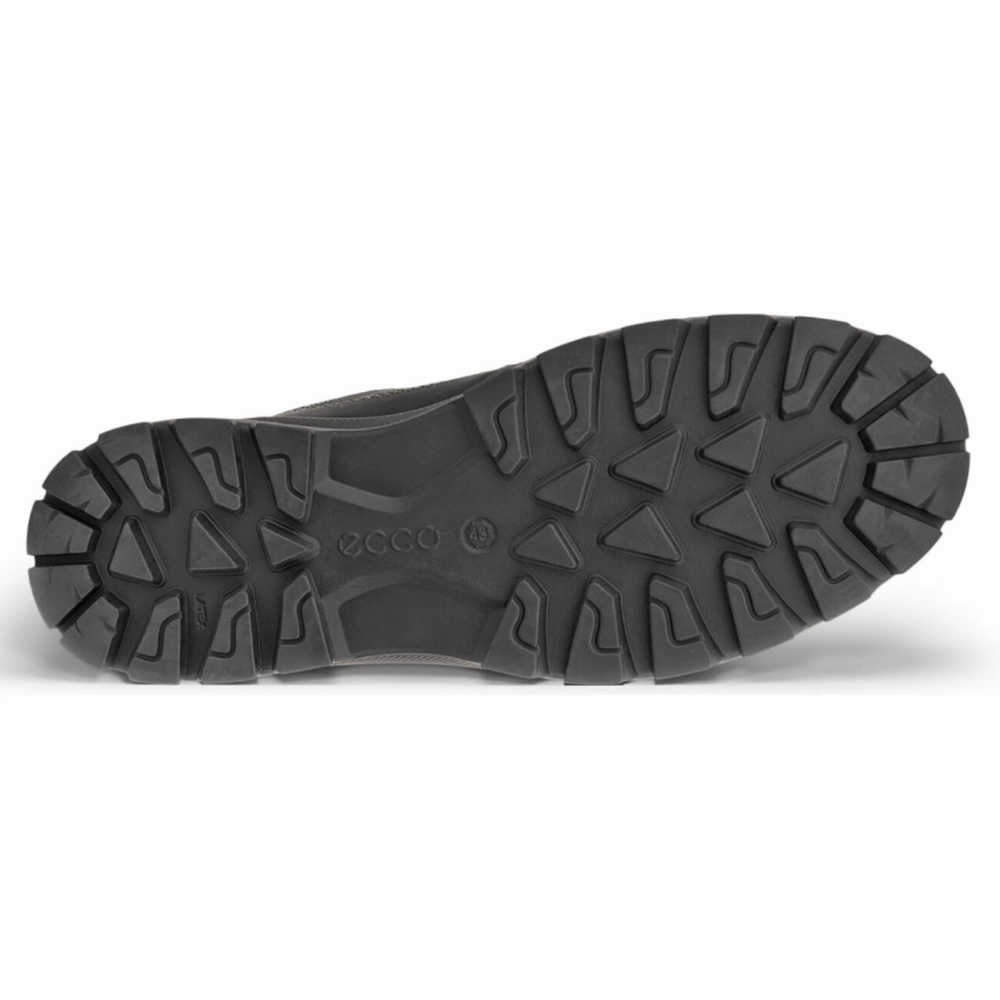 Ecco Rugged Track Waterproof Black Nubuck Shoe (Men's) Comfortable Waterproof