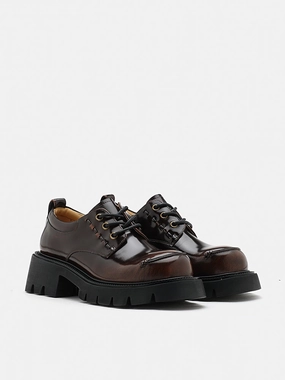 Edythe Chunky Lace-Up Loafers Dr. Martens 8053 Quad Ii Loafers