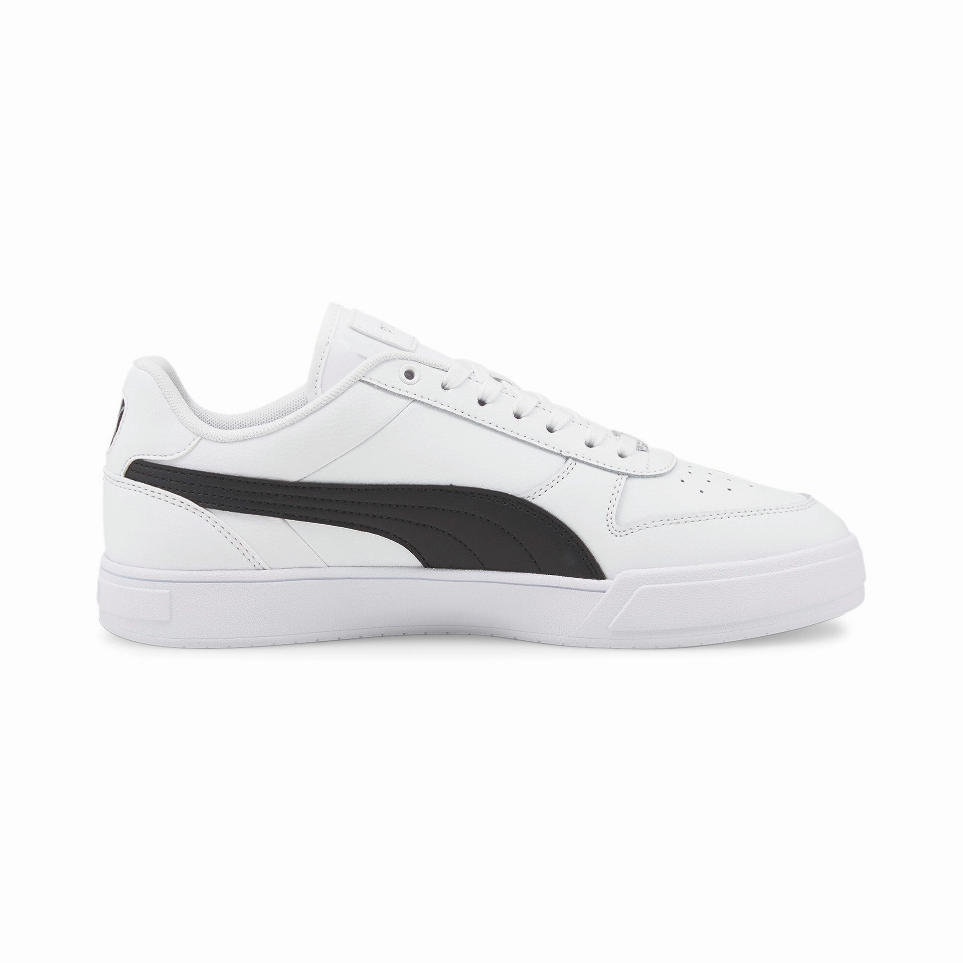 Puma scarpa sneakers da uomo Caven Dime 384953 04 bianco nero argento Puma Racer Sneakers