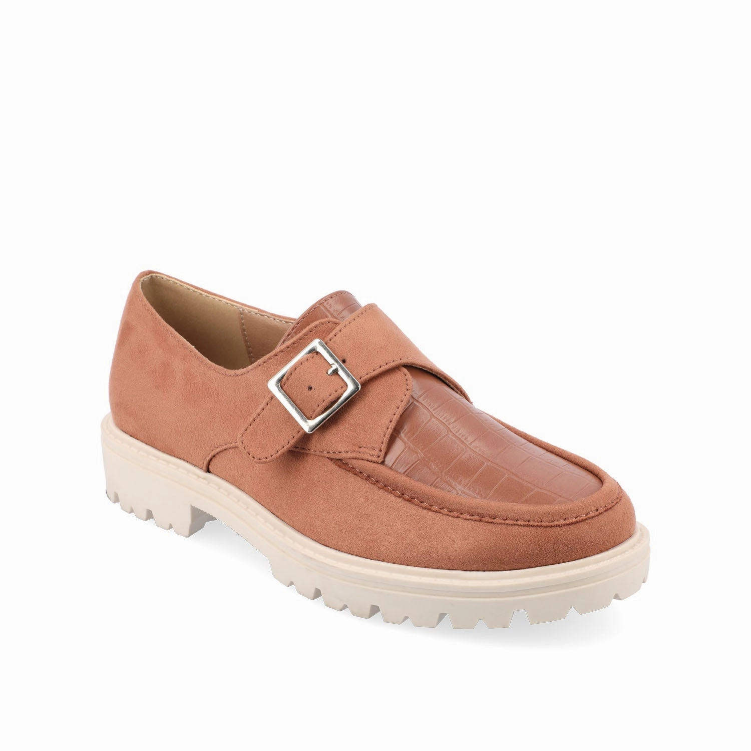 Flat Sole Oxfords AZULA OXFORD FLATS IN VEGAN LEATHER