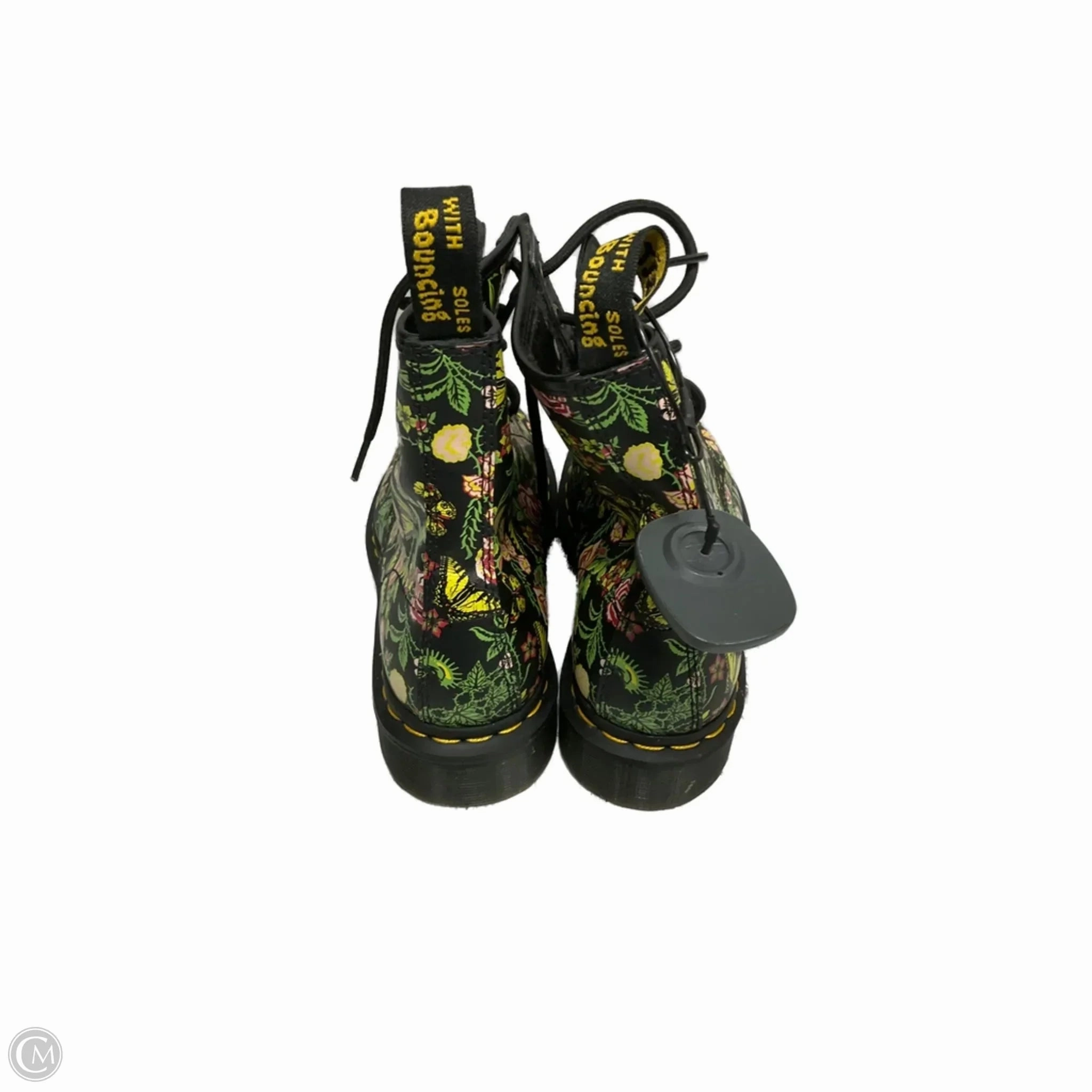 Boots Combat By Dr Martens In Floral Print, Size: 8 Outfits With Combat Boots