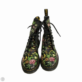 Boots Combat By Dr Martens In Floral Print, Size: 8 Fashion With Combat Boots