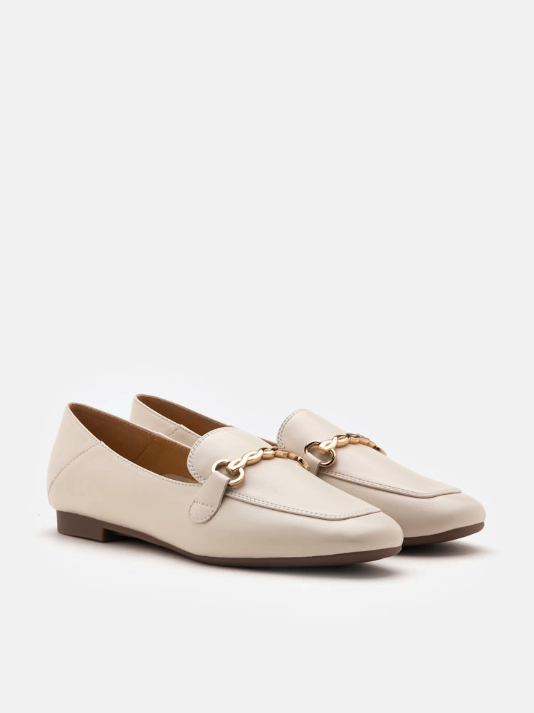 Lulu's Lambskin Loafers Steel Toe Penny Loafers