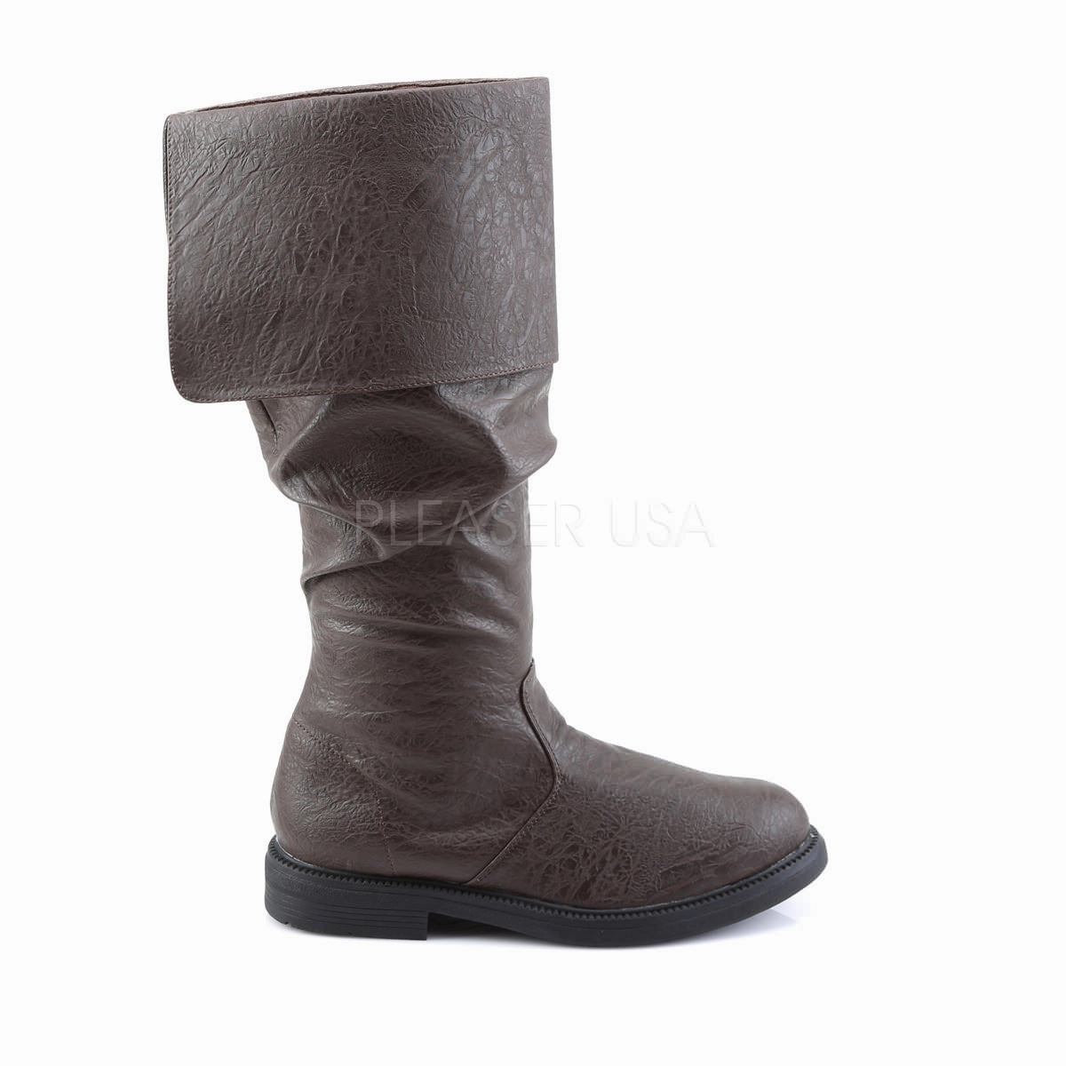 Cream Suede Boots Men's Brown Renaissance Medieval Pirate Boots