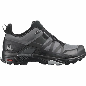 Shoe Creek Trail Men's Salomon X Ultra 4  wide GTX Magnet - Black - Monument
