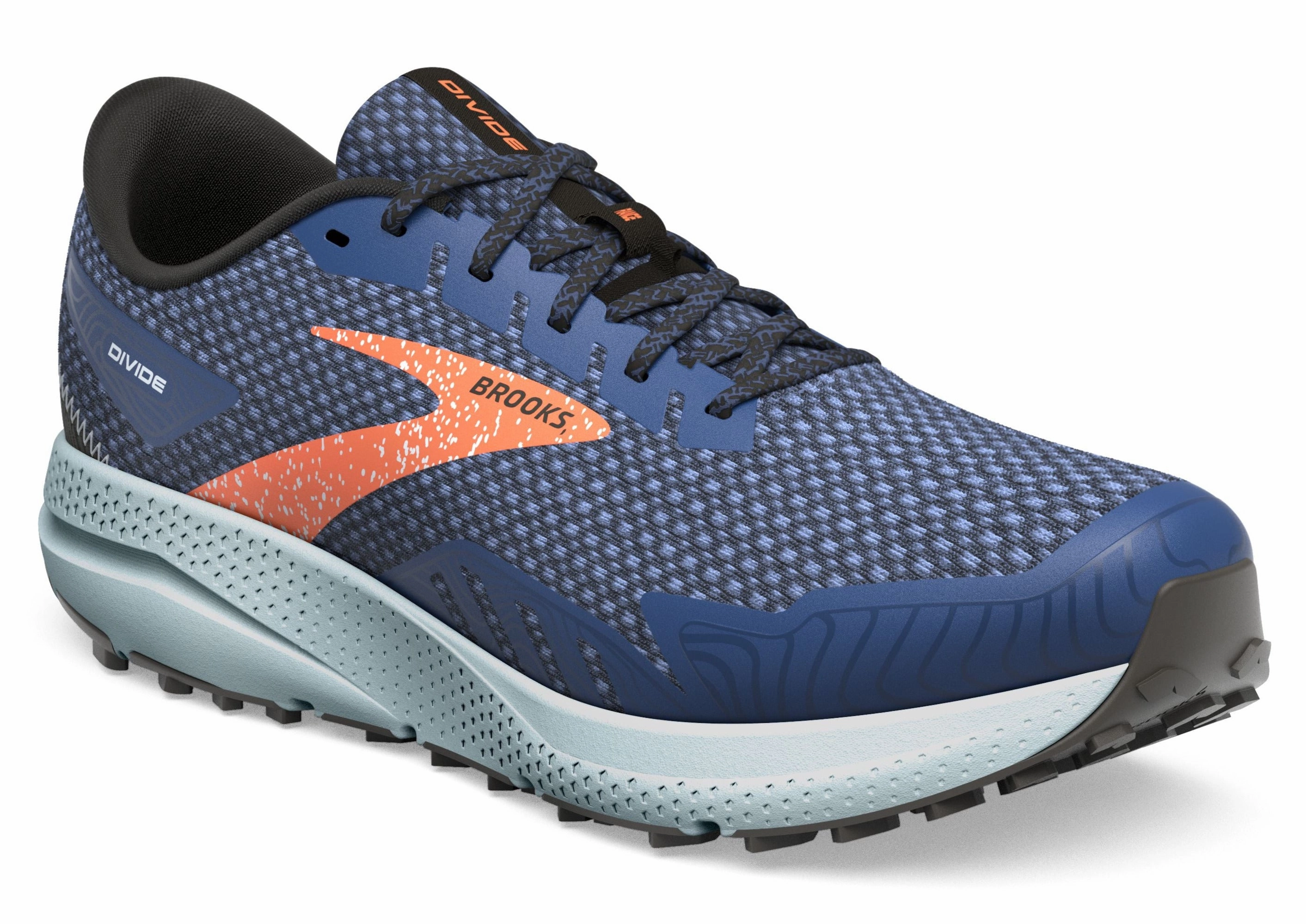 Narrow Trail Running Shoes Brooks Men's Divide 4