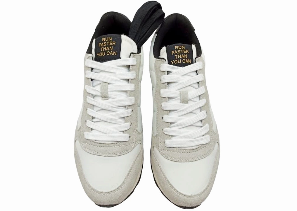 Charms For Sneakers Sun68 scarpa sneakers da uomo Tom Suede Z41104 31 bianco panna