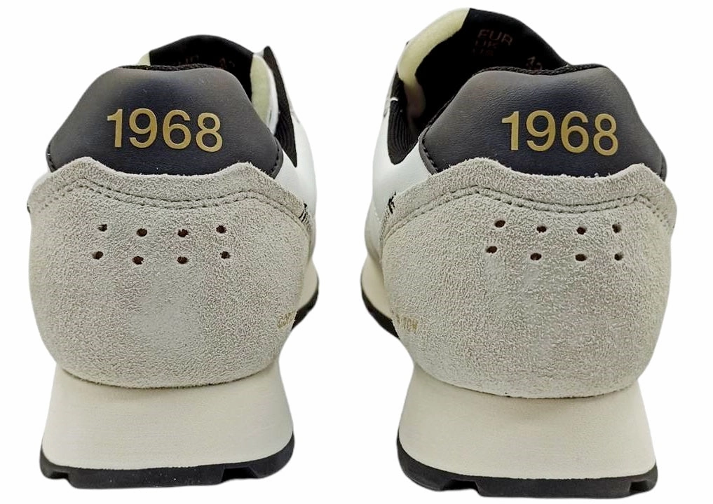 Sun68 scarpa sneakers da uomo Tom Suede Z41104 31 bianco panna Force Sneakers