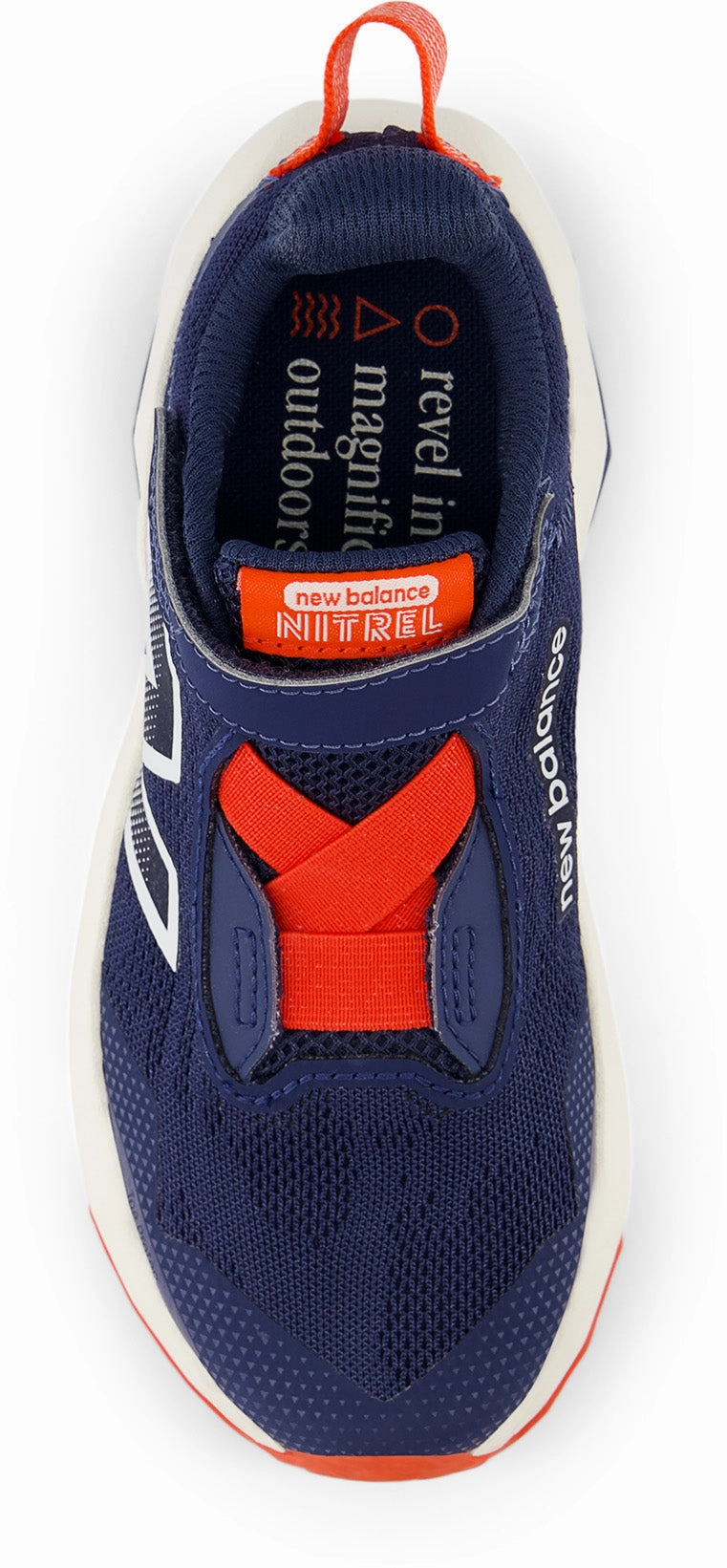 Supercross Trail Running Shoes DynaSoft Nitrel v6 Velcro Kid's Trail Shoes (Width M)