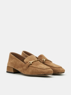 Simone Suede Bit Loafers Alden Tassel Loafers