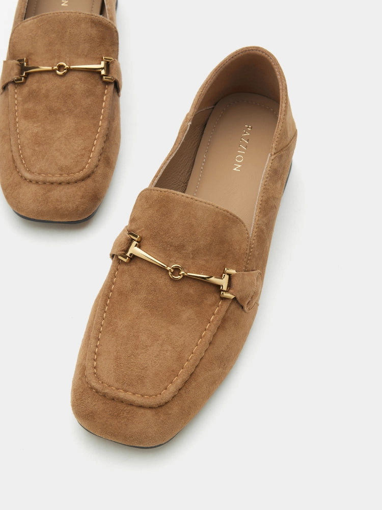Polo Penny Loafers Simone Suede Bit Loafers