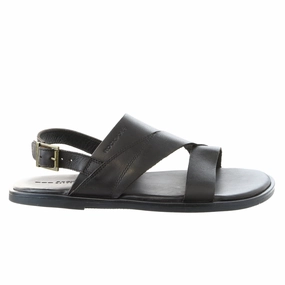 Rockport Beach Affair Back Strap Dress Sandal Shoe - Dark Brown Veg Tan - Mens Rack Room Shoes Flip Flops