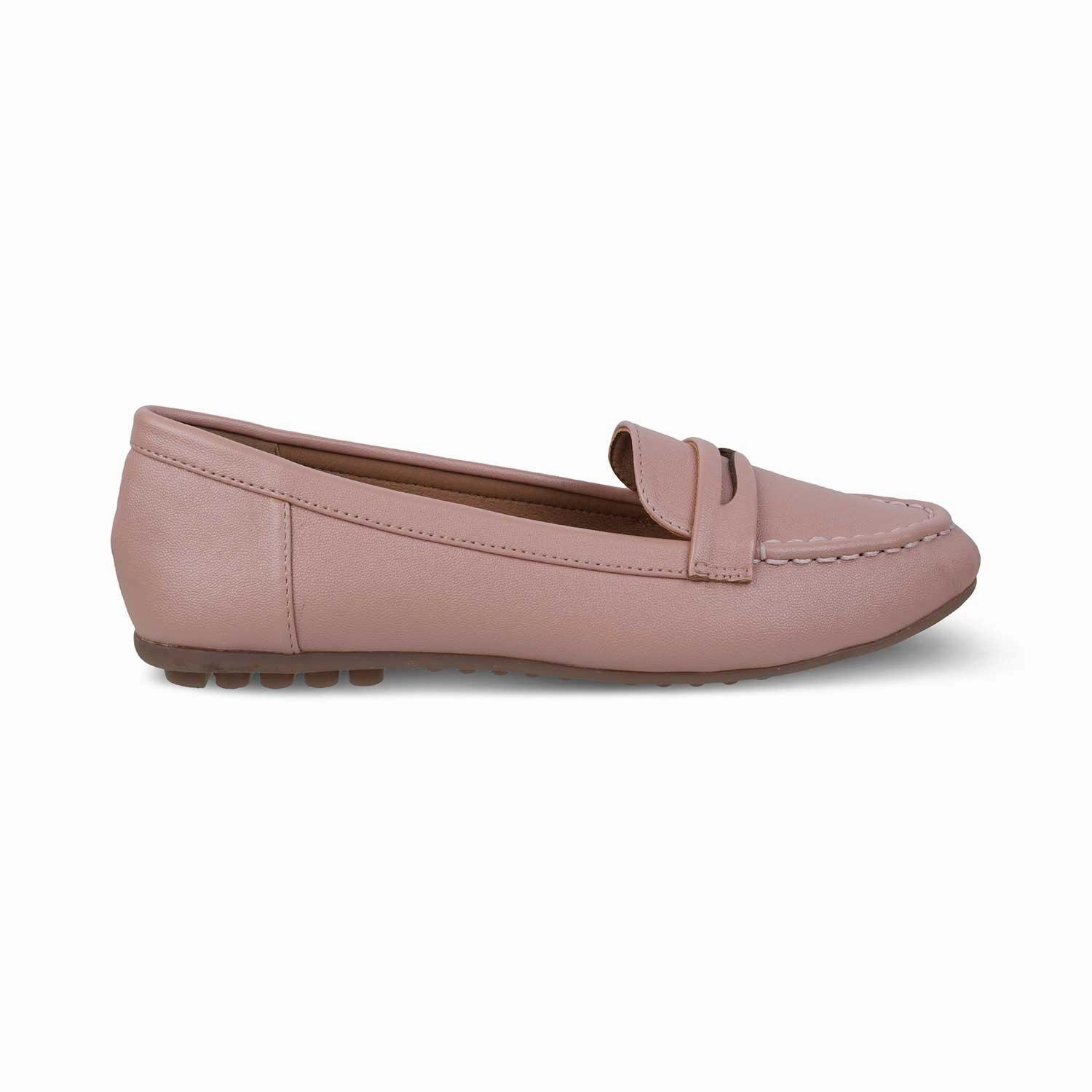 Navy Loafers The Snap Pink Women's Casual Loafers Tresmode