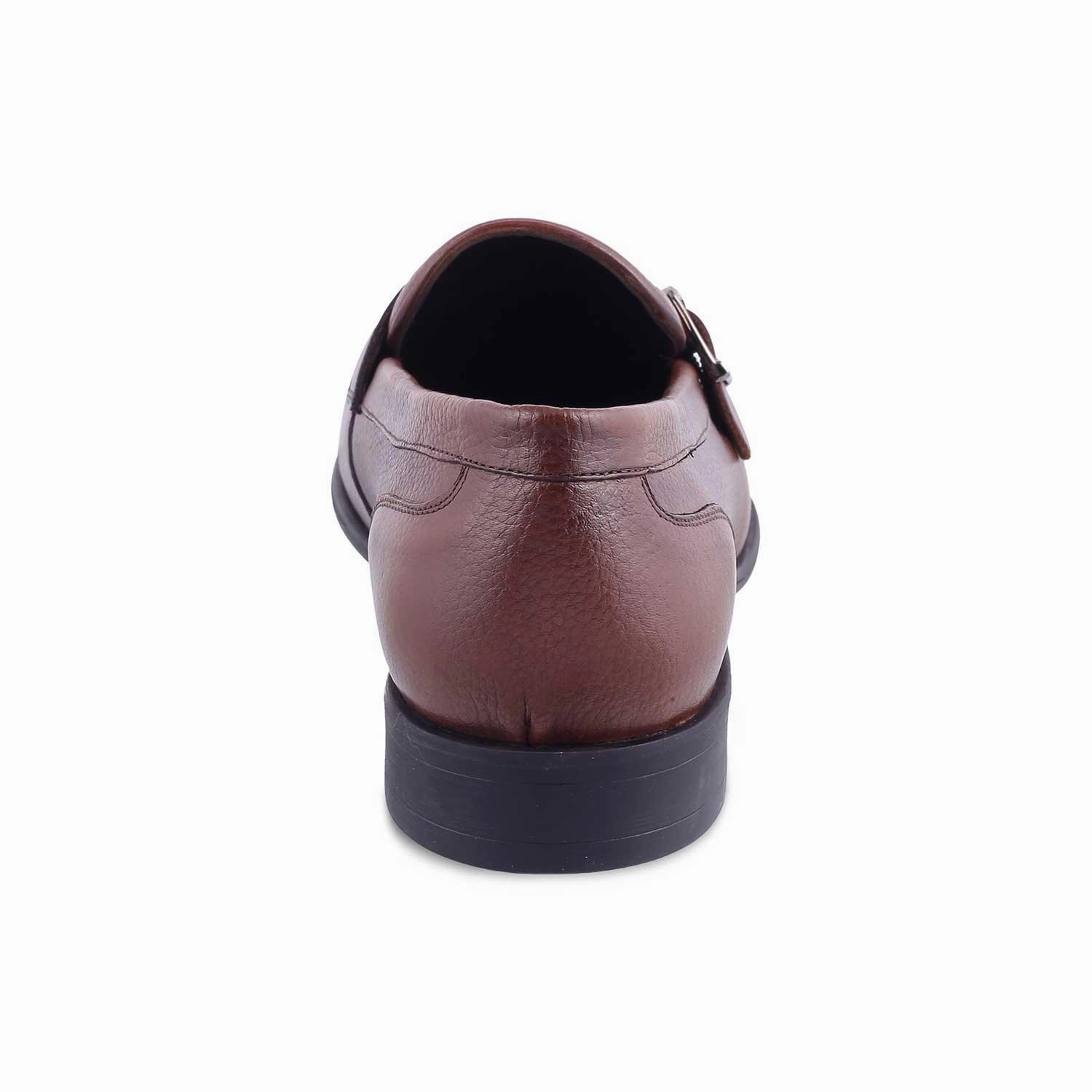 The Heiden Tan Men's Leather Loafers Tresmode Clark's Loafers