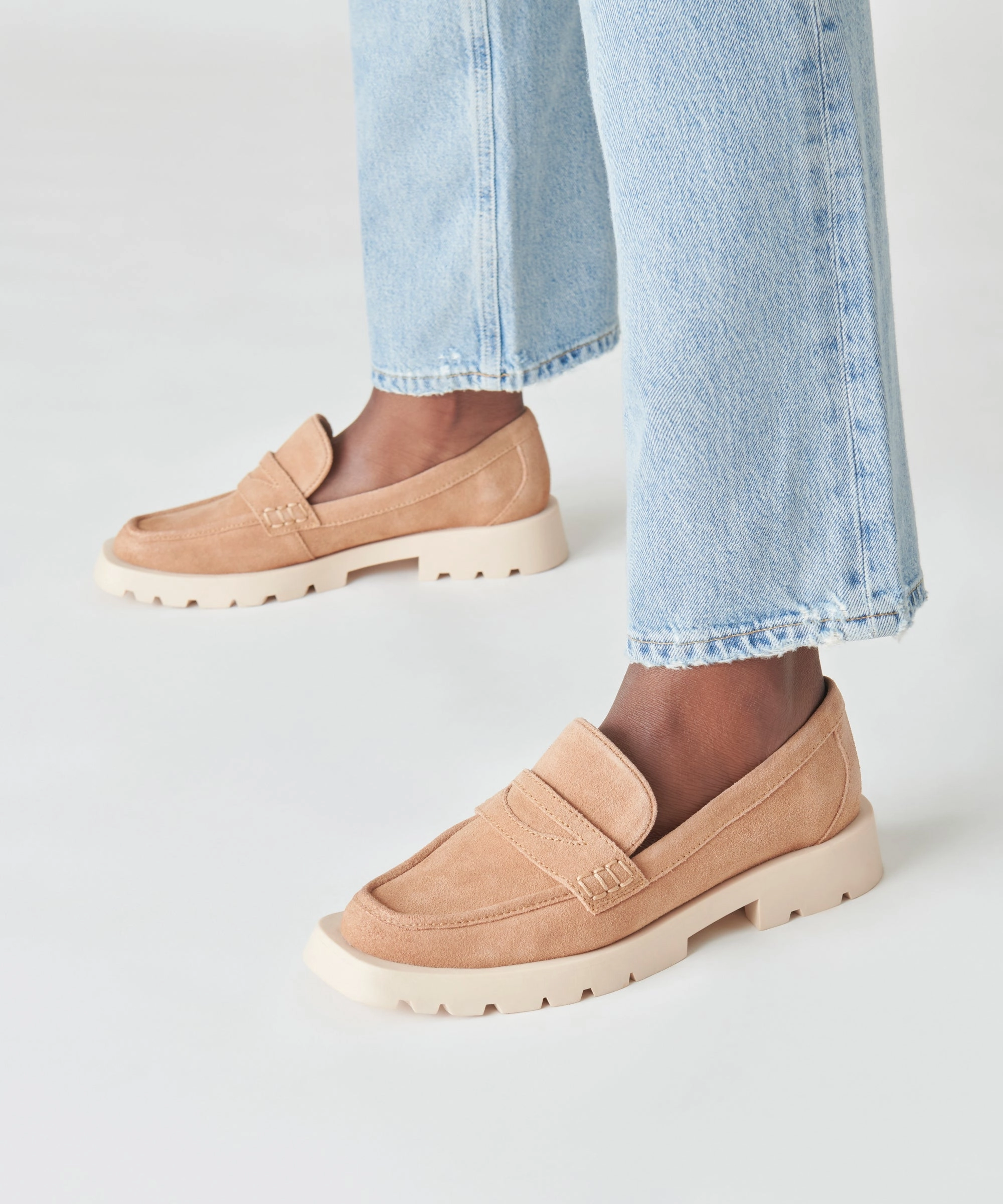 Flat Winter Shoes ELIAS FLATS TOFFEE SUEDE - re:vita