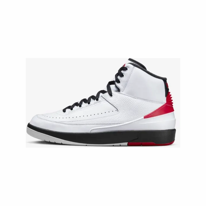 Nike Zoom X Running Shoes Nike Men's Jordan Retro 2 Shoes - White / Varsity Red / Black