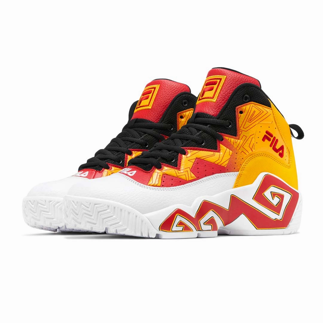 Basketball Shoes With Reverse Swoosh FILA - Men's MB Shoes (1BM01746 123)