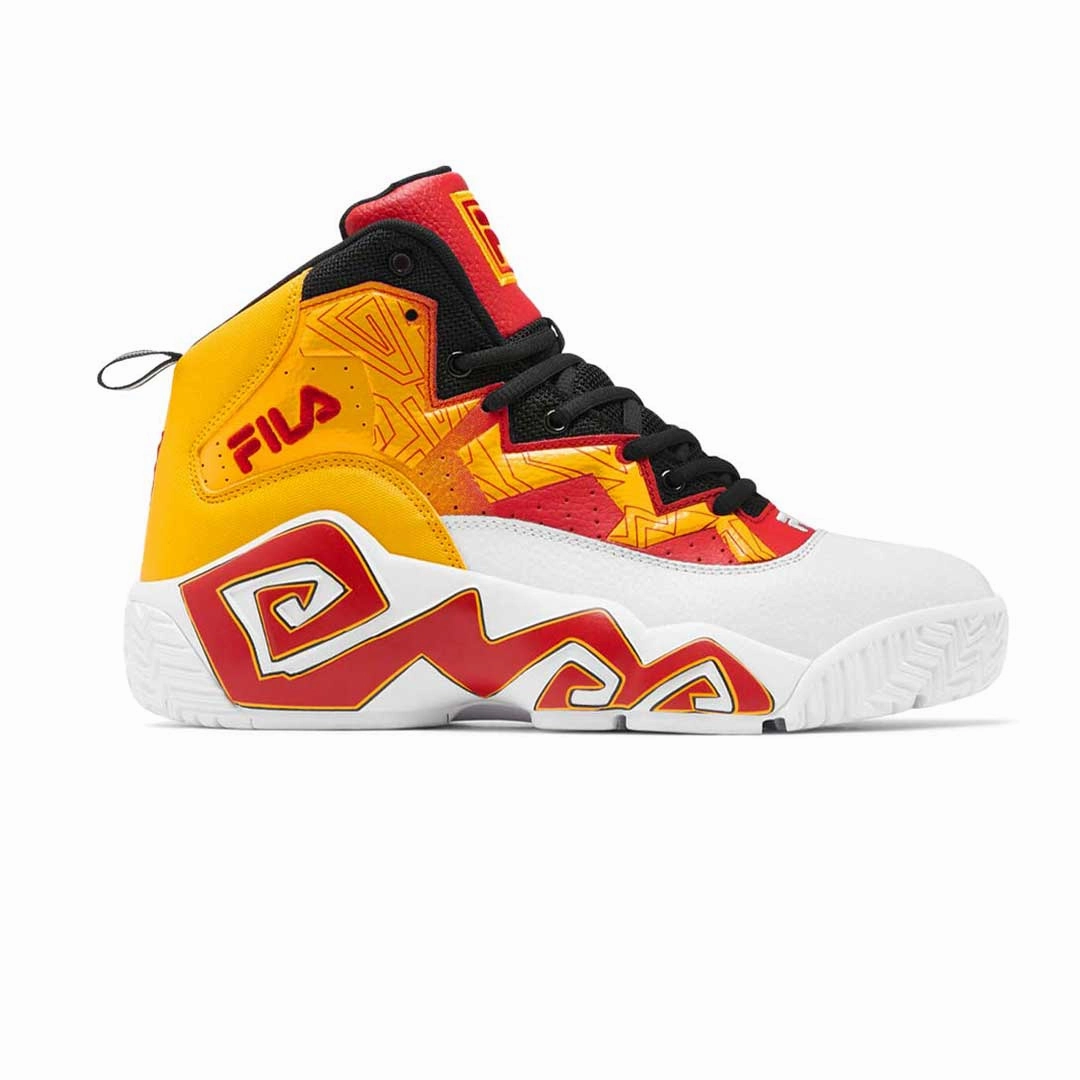 Wayne Basketball Shoes FILA - Men's MB Shoes (1BM01746 123)